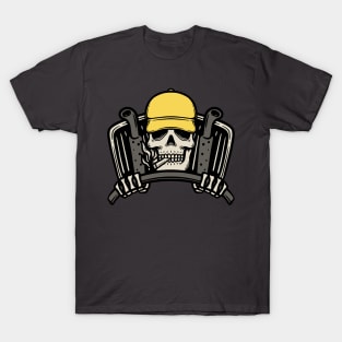 Skull Truck Driver T-Shirt